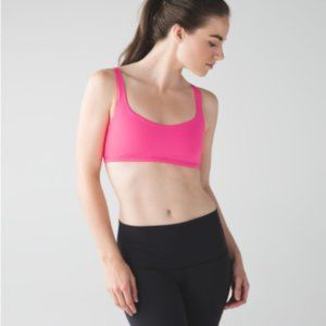 lululemon Free to Be Bra: Neon Pink